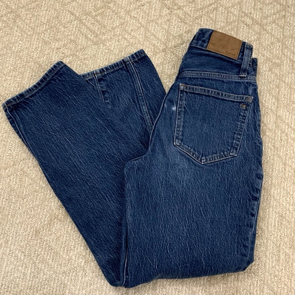 MADEWELL The Perfect Vintage Straight Jean women's 23 Greenhaven Wash Seamed V - Picture 1 of 16